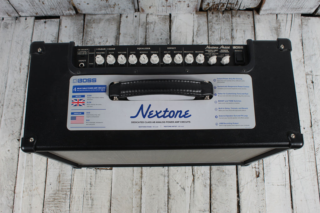 Boss Nextone Artist Electric Guitar Amplifier 80 Watt 1 x 12 Combo Amp