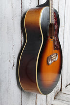 Epiphone J-200 Super Jumbo Acoustic Electric Guitar Aged Vintage Sunburst Gloss
