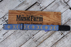 Lock-It Straps Designer Series 2 Inch Guitar Strap with Locking Ends Blue Moon