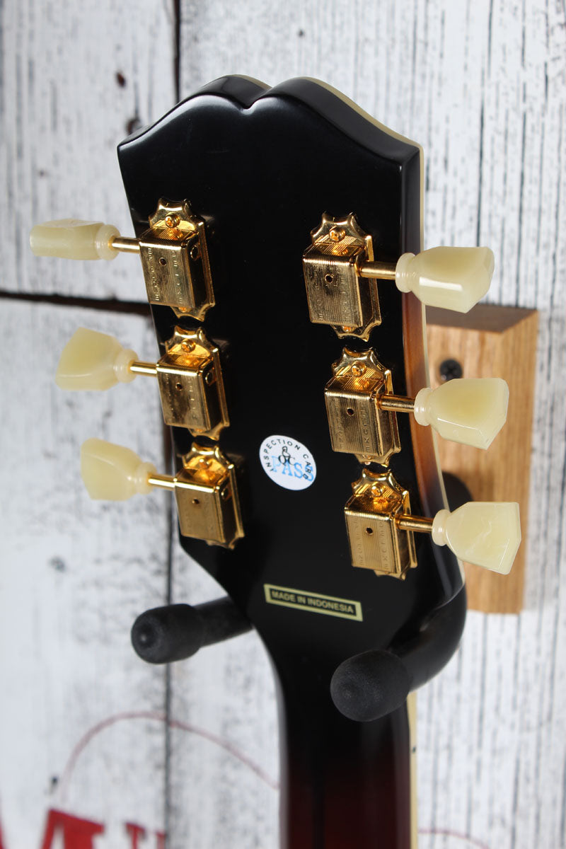 Epiphone J-200 Super Jumbo Acoustic Electric Guitar Aged Vintage Sunburst Gloss