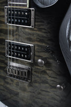 Ibanez RGT42FXQM Electric Guitar Quilt Maple Top Transparent Grey Burst