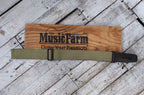 Lock-It Straps Retro Vintage Series 2 Inch Guitar Strap Brown Tweed