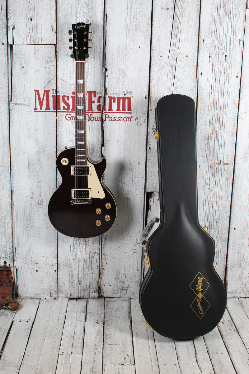 Epiphone Jeff Beck 1954 Les Paul Standard Electric Guitar Oxblood w Strap & Case