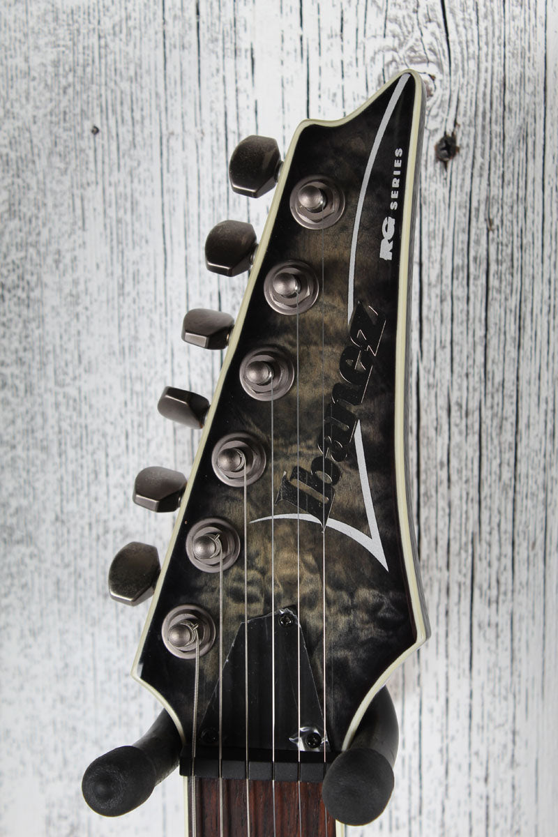 Ibanez RGT42FXQM Electric Guitar Quilt Maple Top Transparent Grey Burst