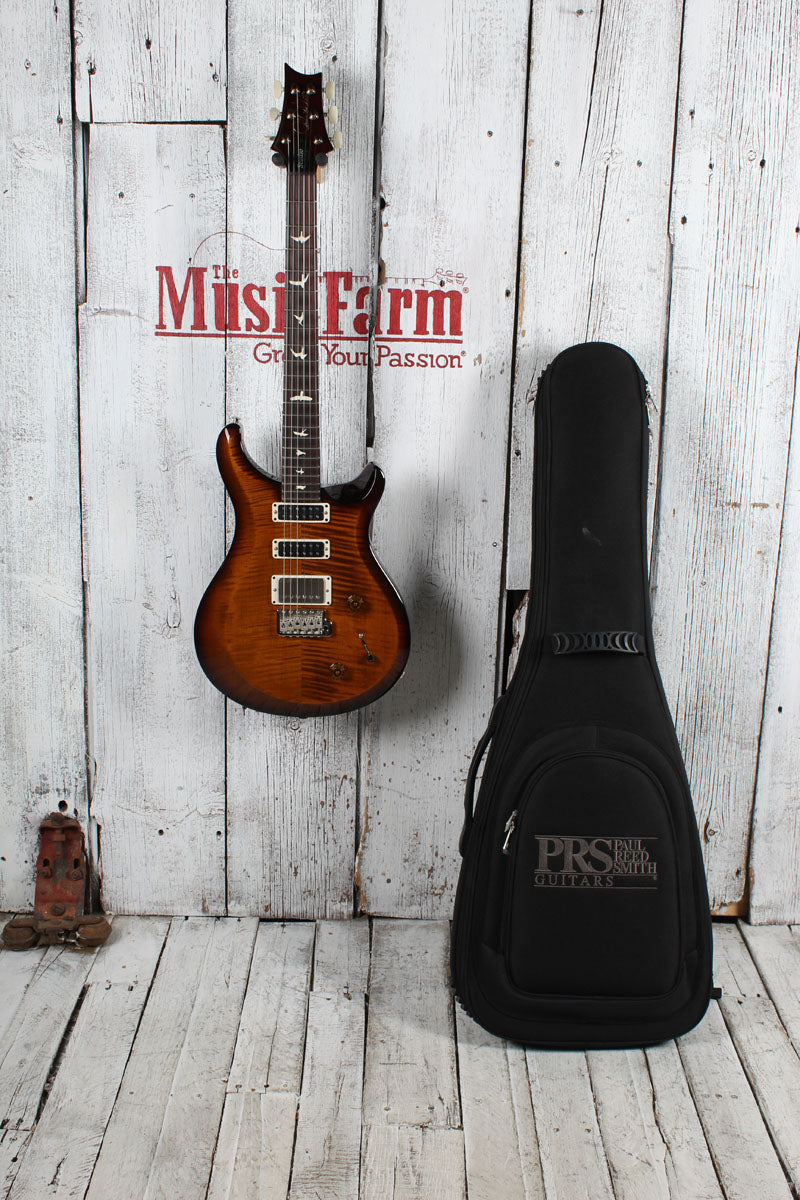 PRS 2025 S2 Studio Electric Guitar Black Amber Finish with Gig Bag