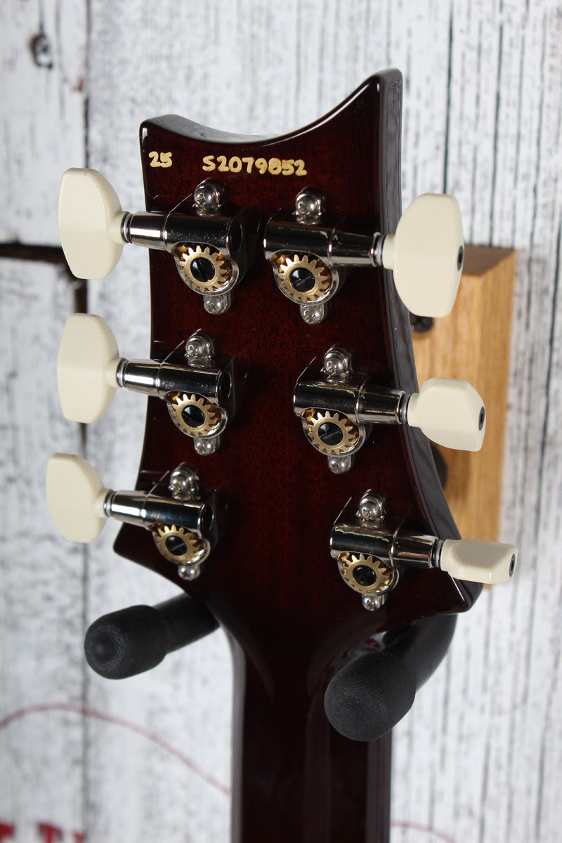 PRS 2025 S2 Studio Electric Guitar Black Amber Finish with Gig Bag