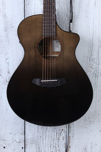 Breedlove Artista Pro Concert Black Dawn CE Acoustic Electric Guitar with Case