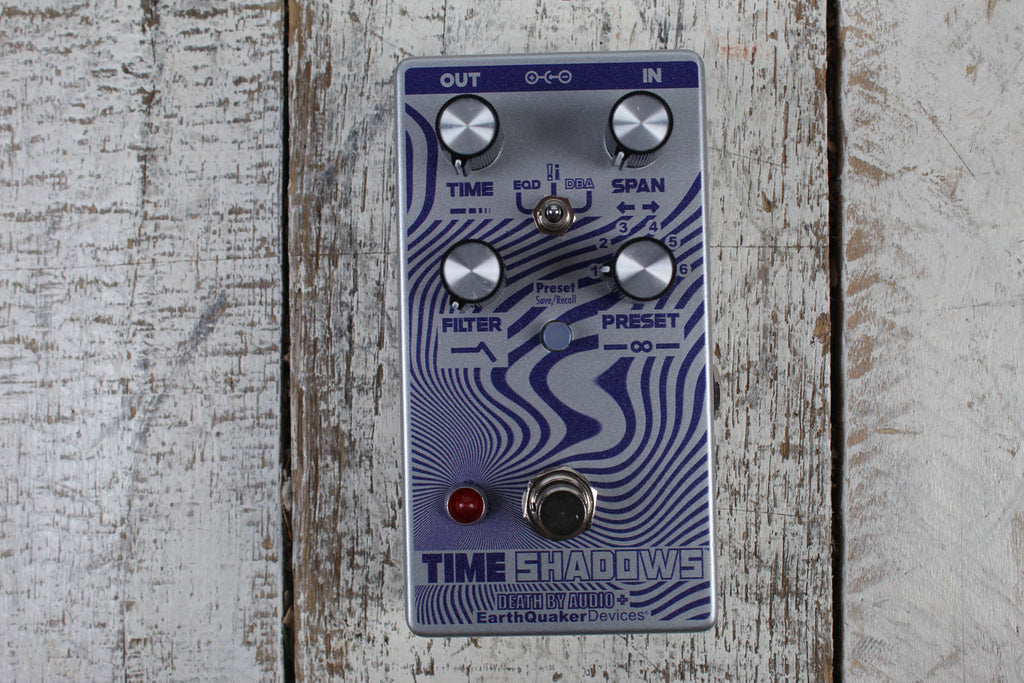 EarthQuaker Time Shadows Subharmonic Multi-Delay Resonator Guitar Effects Pedal