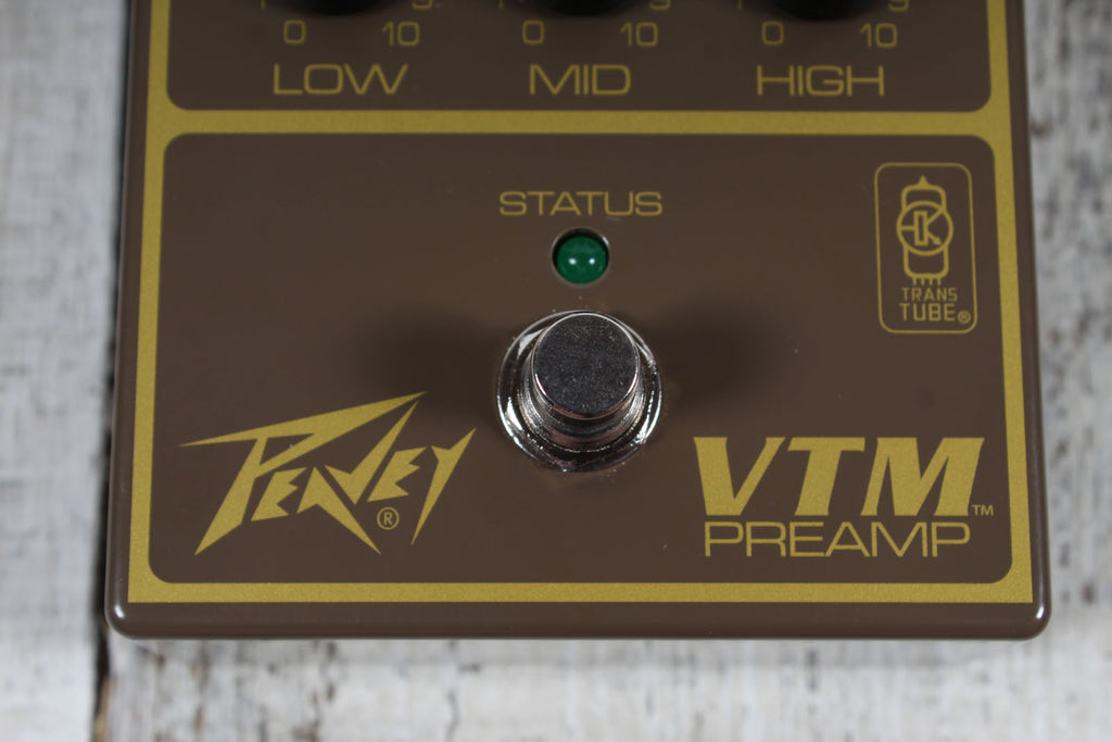 Peavey VTM Preamp Pedal Electric Guitar Preamp Effects Pedal