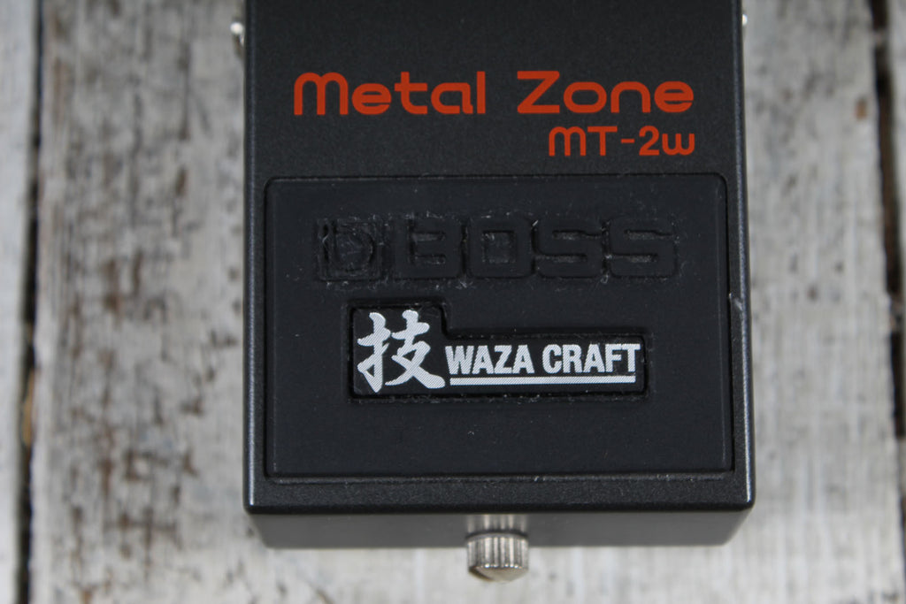 Boss MT-2W Metal Zone Waza Craft Pedal Electric Guitar Distortion Effects Pedal