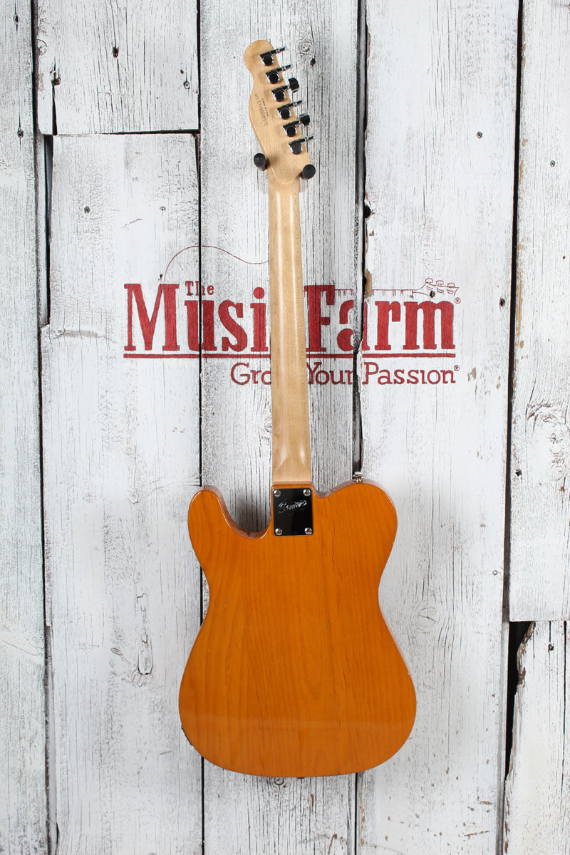 Squier 2015 Affinity Series Telecaster Electric Guitar Butterscotch Blonde