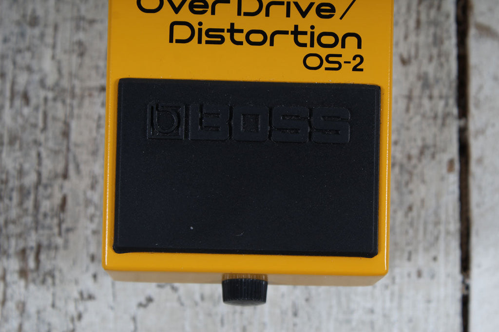Boss OS-2 Overdrive Distortion Effects Pedal Electric Guitar Effects Pedal