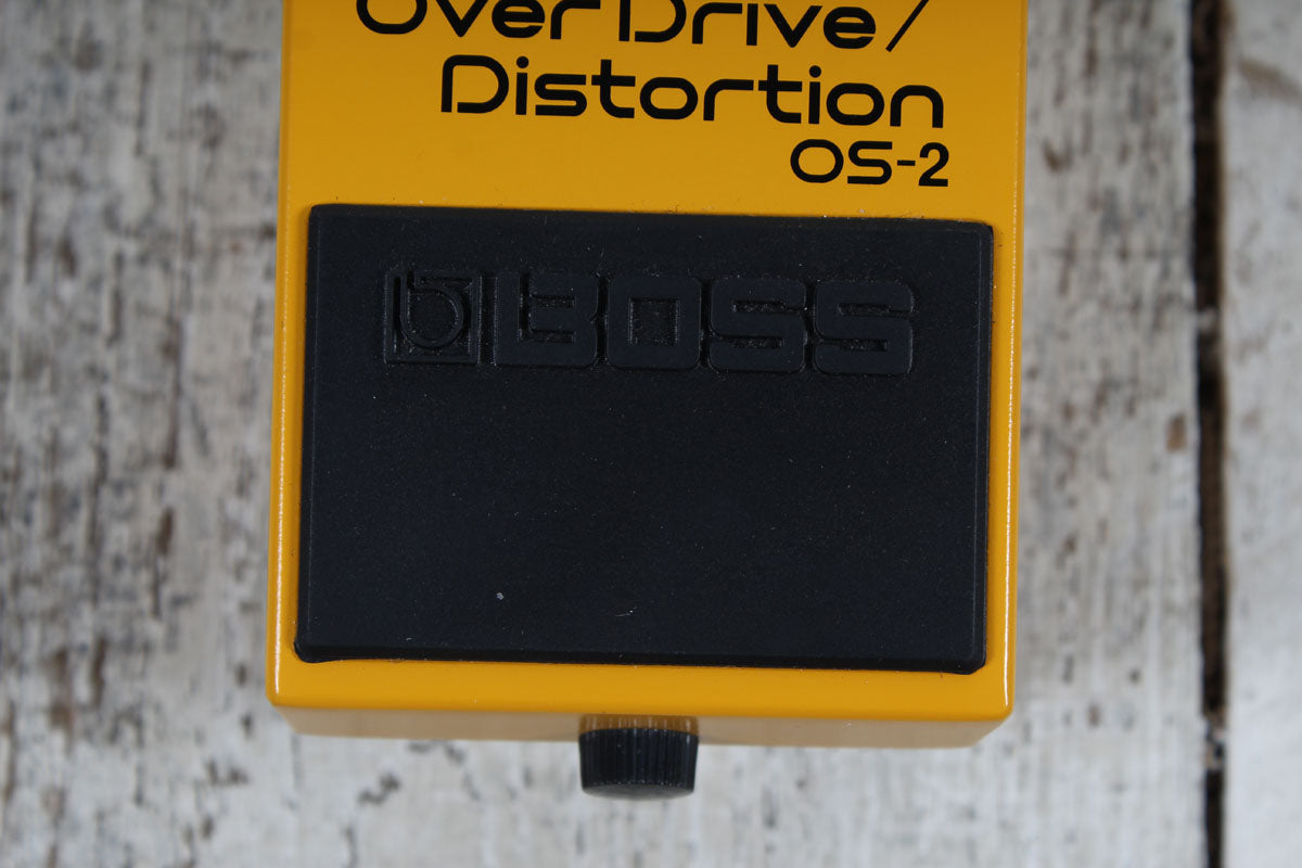 Boss OS-2 Overdrive Distortion Effects Pedal Electric Guitar Effects Pedal