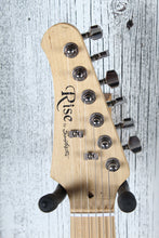 Load image into Gallery viewer, Rise by Sawtooth Electric Left Handed Electric Guitar Black Finish