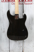 Load image into Gallery viewer, Rise by Sawtooth Electric Left Handed Electric Guitar Black Finish