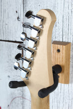 Load image into Gallery viewer, Rise by Sawtooth Electric Left Handed Electric Guitar Black Finish