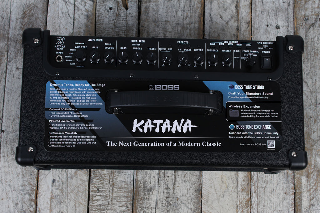 Boss Katana Gen3 Electric Guitar Amplifier Head 100 Watt Amp Head KTN-HEAD 3