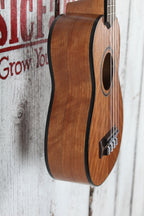 Kala KA-SEM Exotic Mahogany Soprano Ukulele All Mahogany Uke Natural Finish