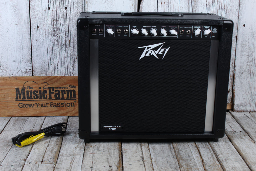 Peavey Nashville 112 Pedal Steel Guitar Amplifier 80 Watt 1 x 12 Combo Amp