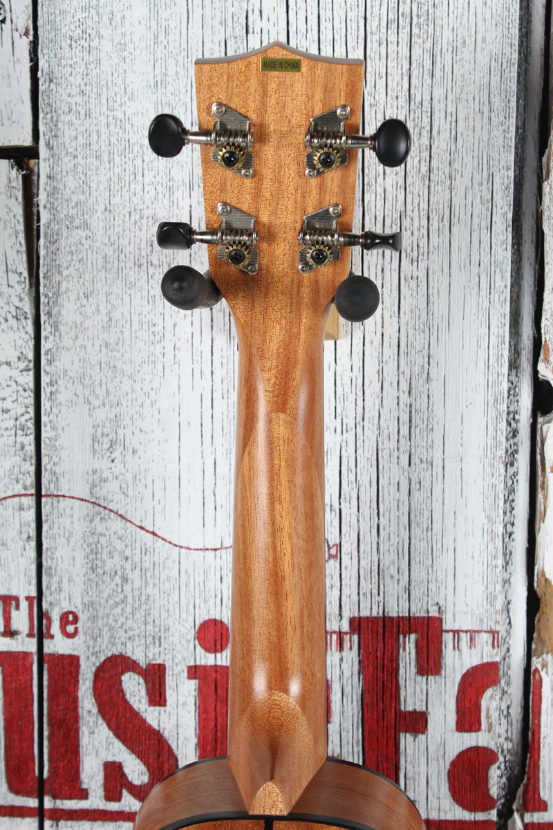 Kala KA-SEM Exotic Mahogany Soprano Ukulele All Mahogany Uke Natural Finish