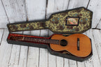 Thompson Vintage Parlor Acoustic Guitar with Custom Wood Case