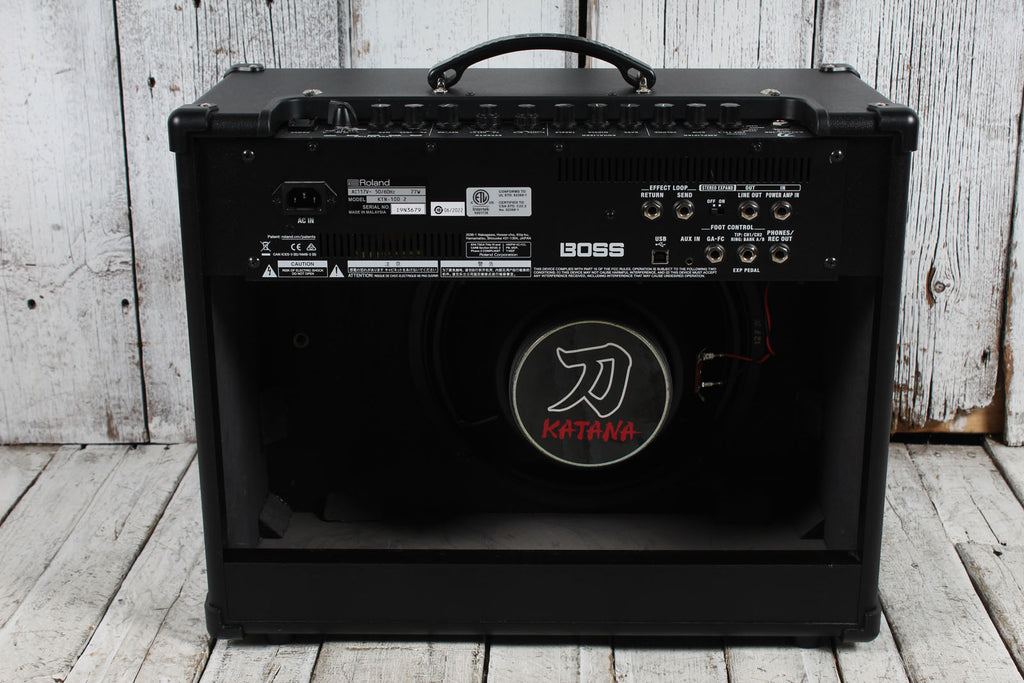 Boss Katana 100 MkII Electric Guitar Amplifier 100 Watt 1 x 12 Amp KTN‑100 MkII