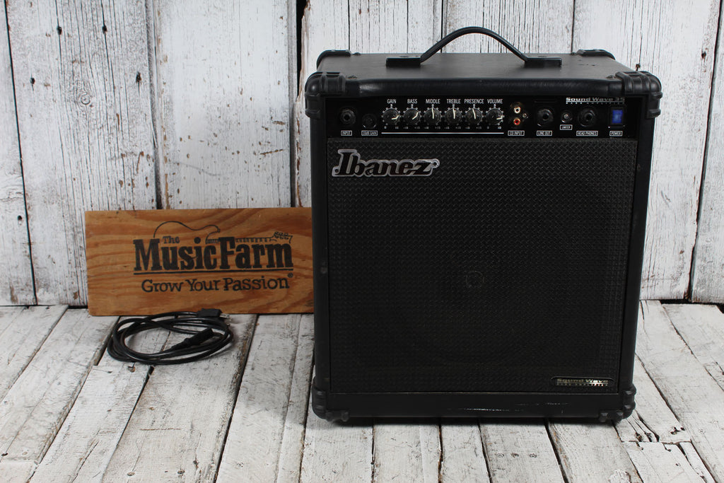 Ibanez SW35 SoundWave Bass Amplifier 35 Watt Electric Bass Guitar Combo Amp