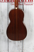 Thompson Vintage Parlor Acoustic Guitar with Custom Wood Case
