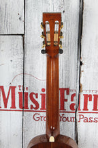 Thompson Vintage Parlor Acoustic Guitar with Custom Wood Case