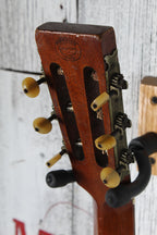 Thompson Vintage Parlor Acoustic Guitar with Custom Wood Case