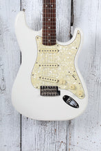 Load image into Gallery viewer, Squier Stratocaster Electric Guitar White Finish with Hardshell Case