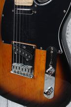 Fender Squier Affinity Series Telecaster Electric Guitar Brown Sunburst
