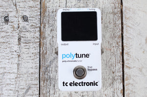 TC Electronic PolyTune Classic Electric Guitar Poly-Chromatic Tuner Effets Pedal