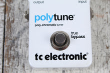 Load image into Gallery viewer, TC Electronic PolyTune Classic Electric Guitar Poly-Chromatic Tuner Effets Pedal
