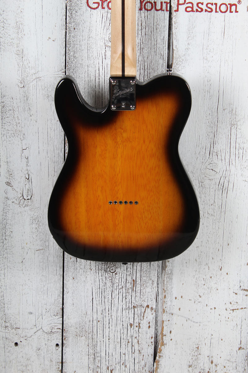 Fender Squier Affinity Series Telecaster Electric Guitar Brown Sunburst