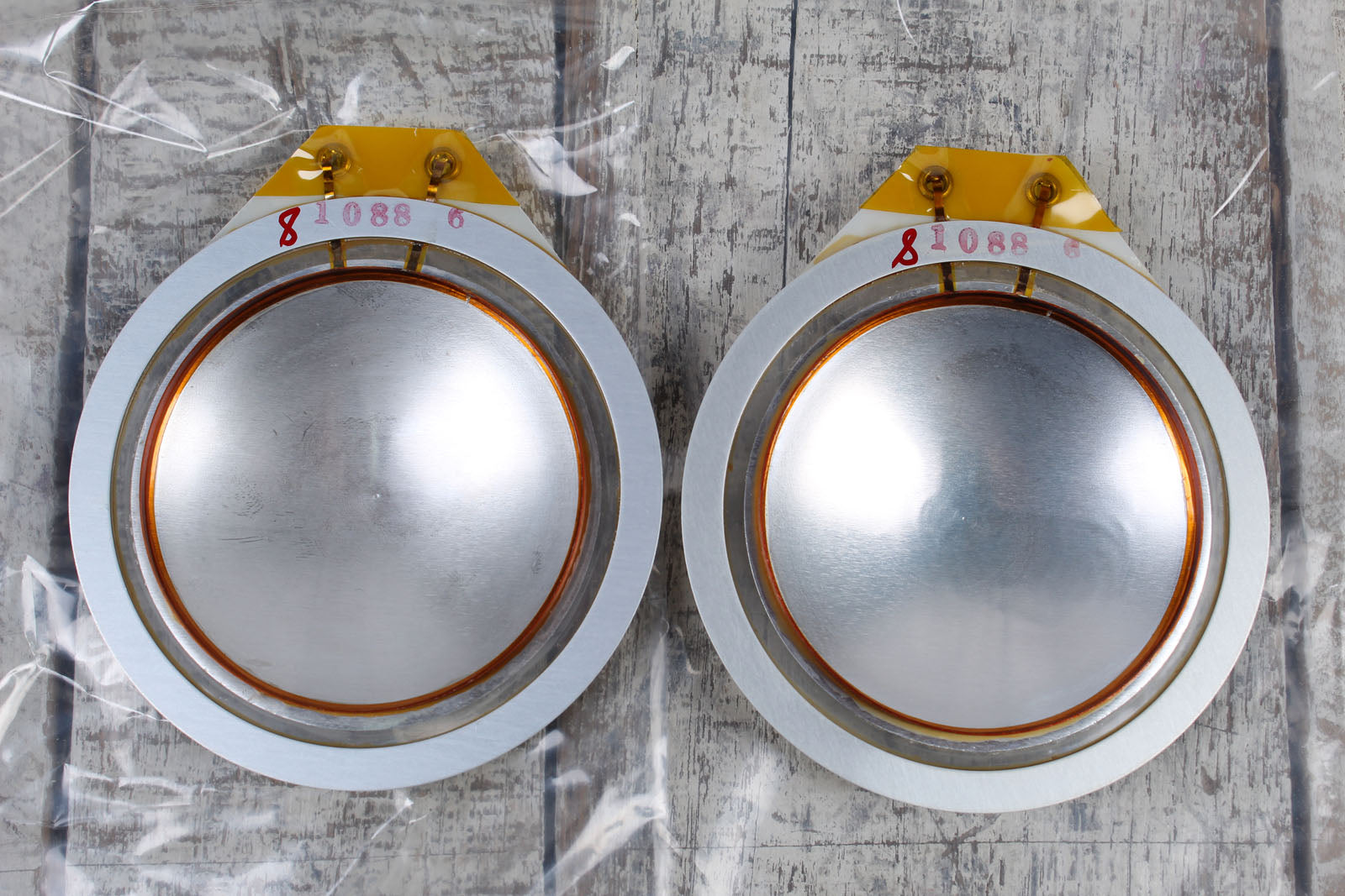 Emilar ED-300 8 Ohm Diaphragm Premium Replacement Diaphragm Pair of Two