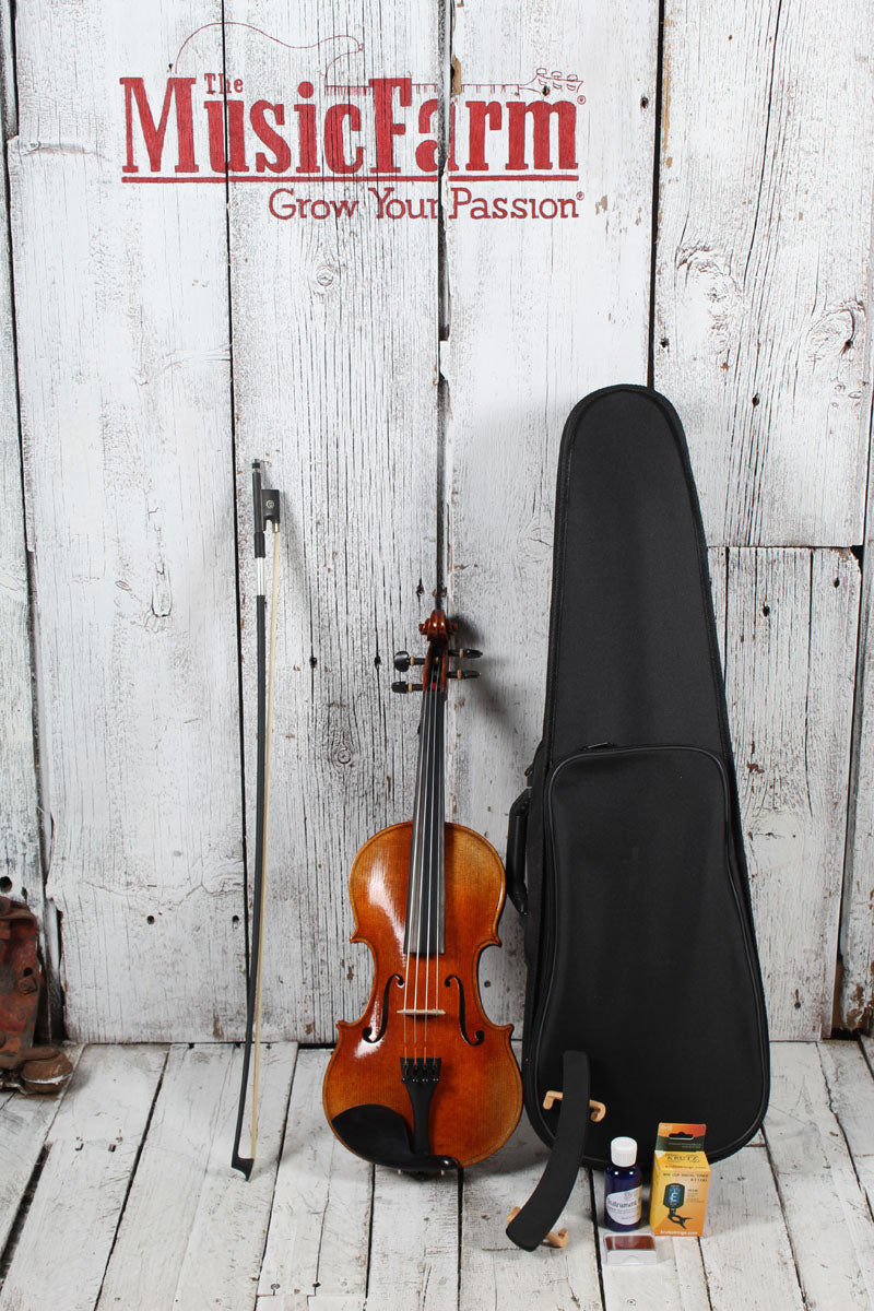 Krutz V430 300 Series Violin 4/4 Violin Outfit with Case and Bow Secondary image