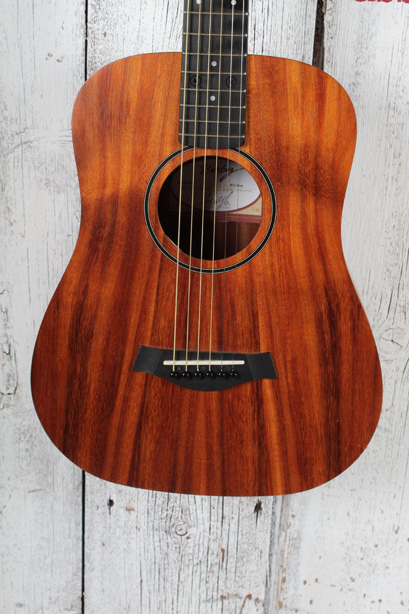 Taylor 2021 BTe Koa Baby Taylor Acoustic Electric Guitar Natural with Gig Bag Main image