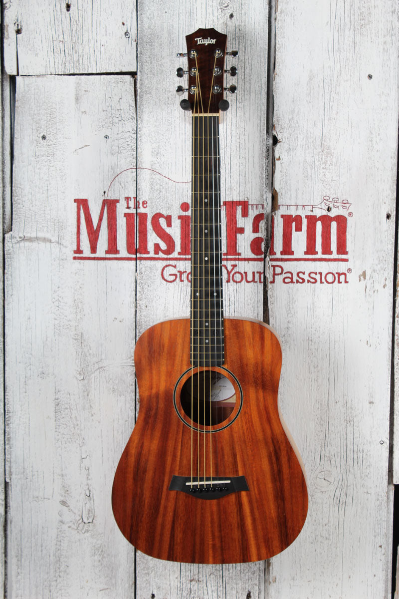 Taylor 2021 BTe Koa Baby Taylor Acoustic Electric Guitar Natural with Gig Bag