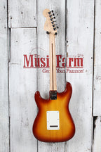 Squier 2021 Affinity Series Stratocaster FMT HSS Electric Guitar Sienna Sunburst