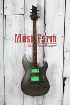 Laguna LE200 Solid Body Electric Guitar Gun Metal Satin Finish