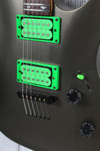 Laguna LE200 Solid Body Electric Guitar Gun Metal Satin Finish