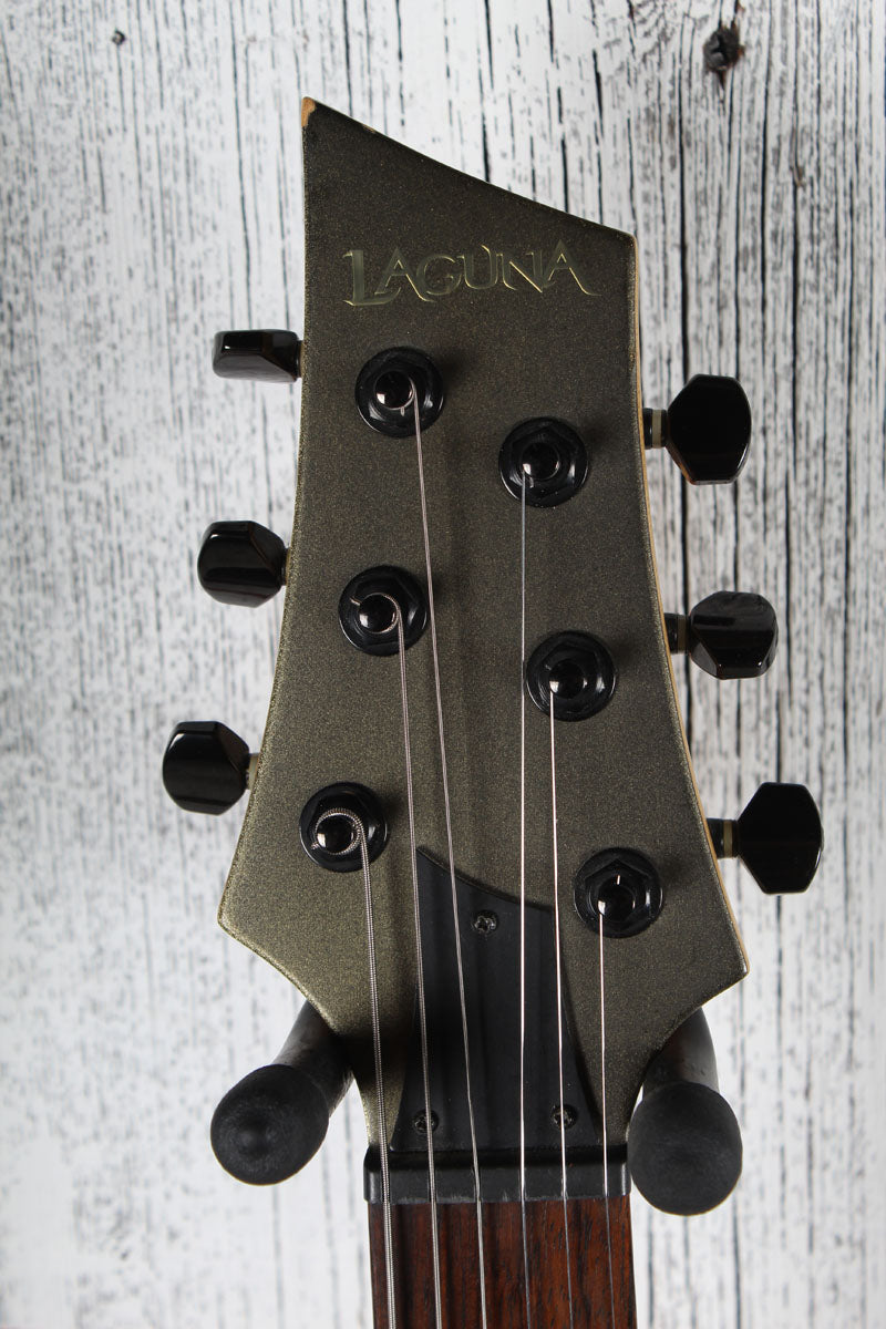 Laguna LE200 Solid Body Electric Guitar Gun Metal Satin Finish