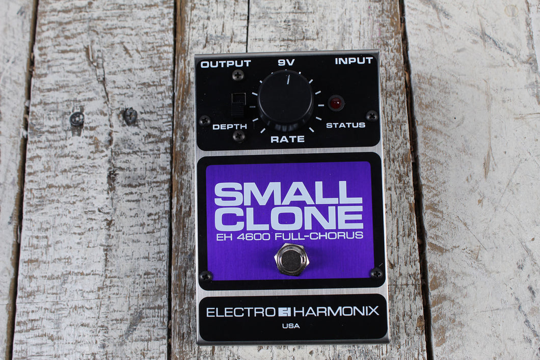 Electro-Harmonix Small Clone Chorus Pedal Electric Guitar Chorus Effects Pedal