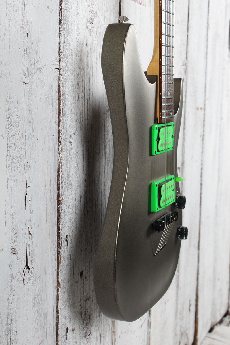 Laguna LE200 Solid Body Electric Guitar Gun Metal Satin Finish