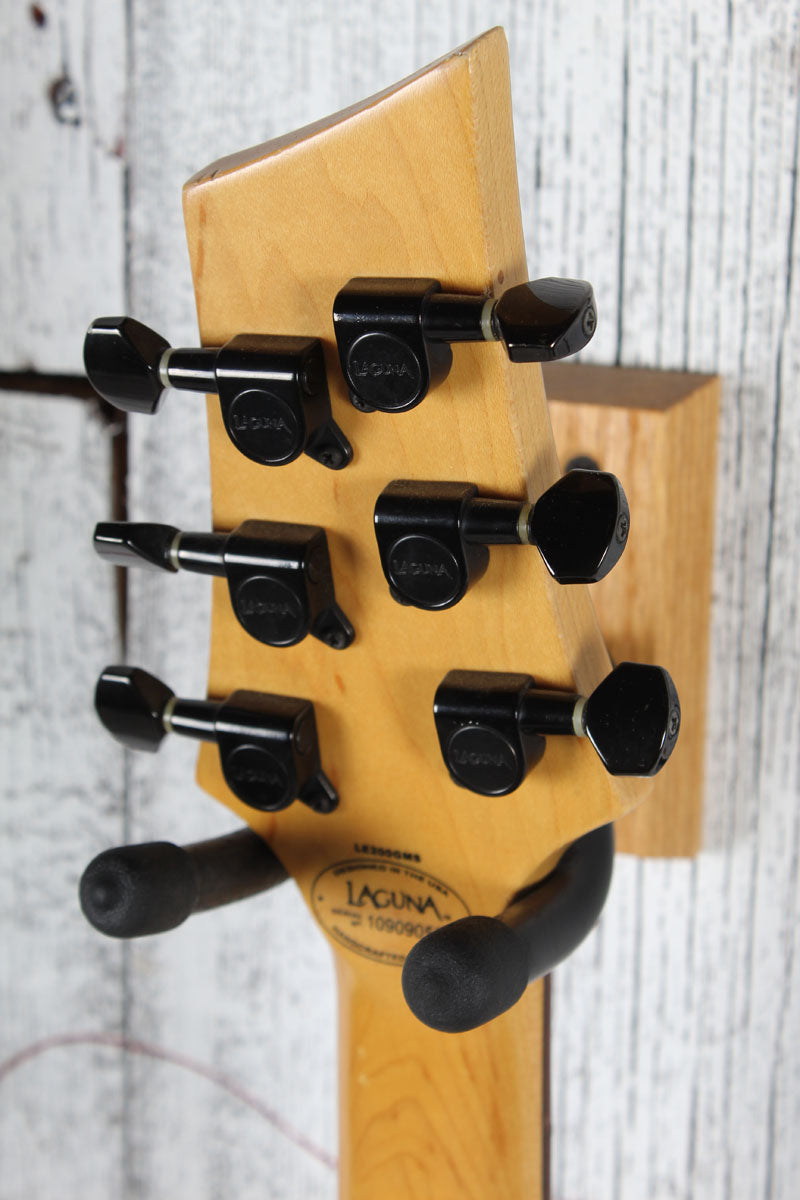 Laguna LE200 Solid Body Electric Guitar Gun Metal Satin Finish
