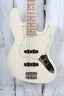 Squier 2025 Affinity Series Jazz Bass Electric Bass Guitar Olympic White