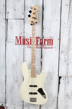 Squier 2025 Affinity Series Jazz Bass Electric Bass Guitar Olympic White