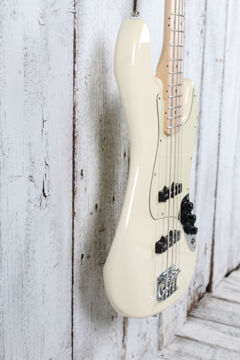 Squier 2025 Affinity Series Jazz Bass Electric Bass Guitar Olympic White