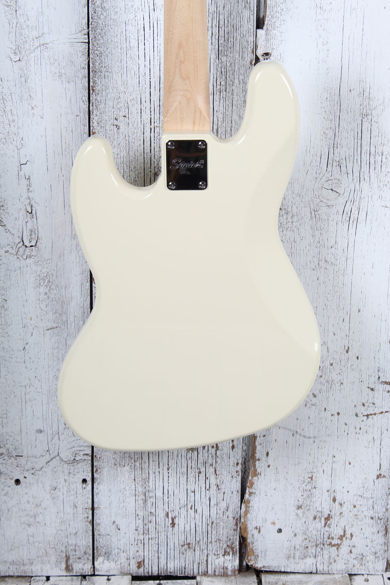 Squier 2025 Affinity Series Jazz Bass Electric Bass Guitar Olympic White